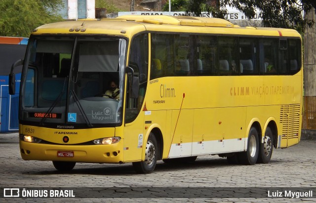 Viação Itapemirim 8831 na cidade de João Pessoa, Paraíba, Brasil, por Luiz Myguell. ID da foto: 9433015.