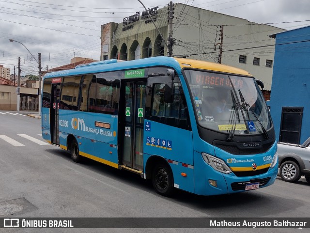 JTP Transportes - COM Bragança Paulista 03.030 na cidade de Bragança Paulista, São Paulo, Brasil, por Matheus Augusto Balthazar. Número da foto: #9431882.