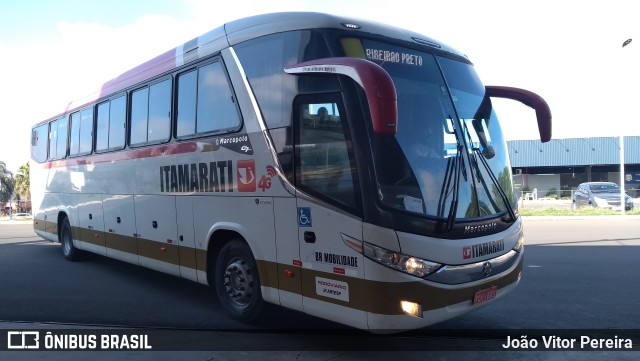 Expresso Itamarati 6387 na cidade de Fernandópolis, São Paulo, Brasil, por João Vitor Pereira. Número da foto: #9432210.