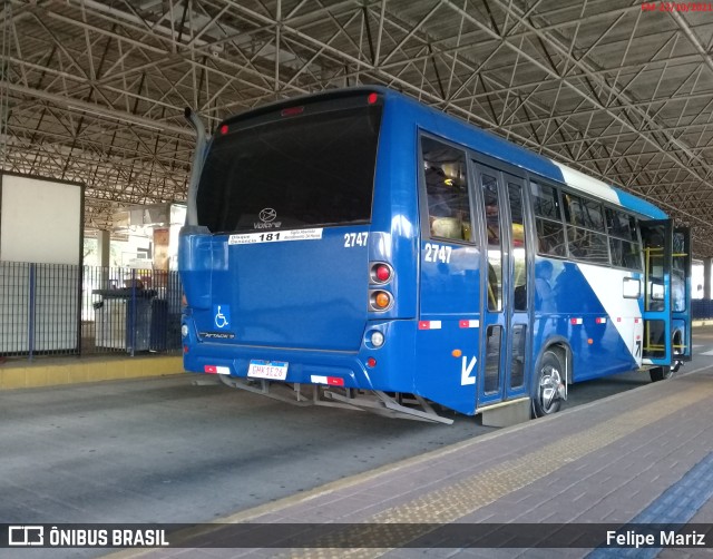 Uni Transportes 2747 na cidade de Guarulhos, São Paulo, Brasil, por Felipe Mariz. Número da foto: #9433874.