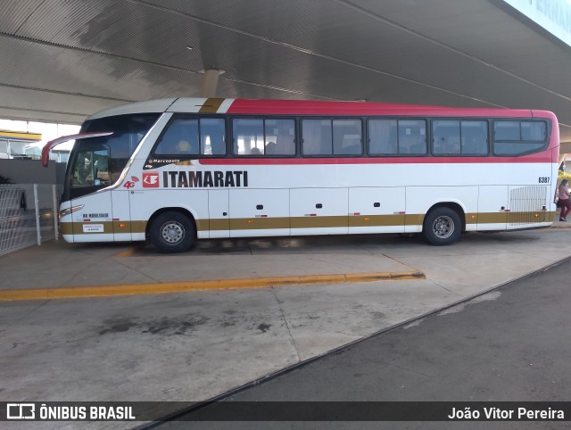 Expresso Itamarati 6387 na cidade de Fernandópolis, São Paulo, Brasil, por João Vitor Pereira. ID da foto: 9430915.