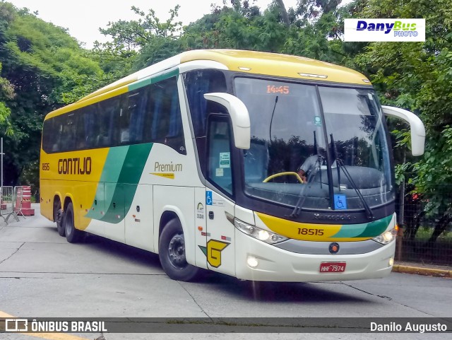 Empresa Gontijo de Transportes 18515 na cidade de São Paulo, São Paulo, Brasil, por Danilo Augusto. ID da foto: 9433544.