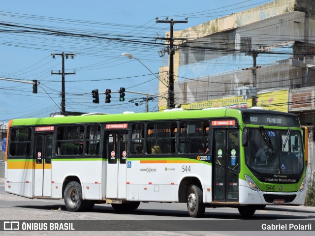 Rodoviária Caxangá 544 na cidade de Olinda, Pernambuco, Brasil, por Gabriel Polarii. ID da foto: 9432945.