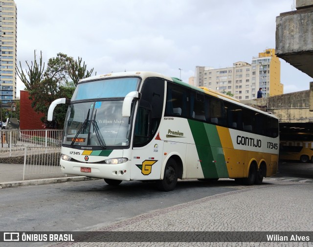 Empresa Gontijo de Transportes 17345 na cidade de Belo Horizonte, Minas Gerais, Brasil, por Wilian Alves. Número da foto: #9432639.