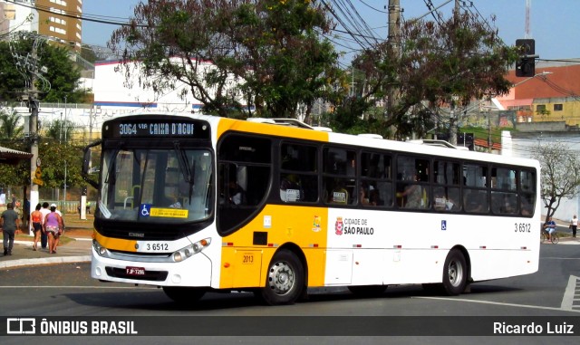 Transunião Transportes 3 6512 na cidade de São Paulo, São Paulo, Brasil, por Ricardo Luiz. ID da foto: 9433230.