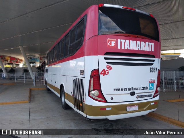 Expresso Itamarati 6387 na cidade de Fernandópolis, São Paulo, Brasil, por João Vitor Pereira. Número da foto: #9430906.