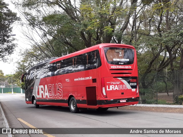 Lirabus 14086 na cidade de São Paulo, São Paulo, Brasil, por Andre Santos de Moraes. Número da foto: #9432567.