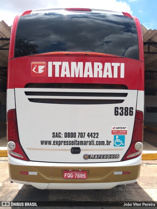Expresso Itamarati 6386 na cidade de Fernandópolis, São Paulo, Brasil, por João Vitor Pereira. Número da foto: #9433458.