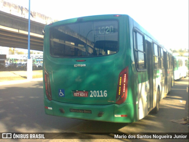 OT Trans - Ótima Salvador Transportes 20116 na cidade de Salvador, Bahia, Brasil, por Mario dos Santos Nogueira Junior. Número da foto: #9433890.