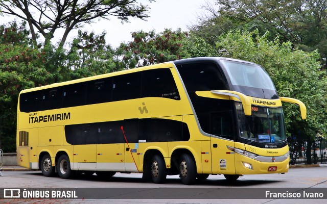 Viação Itapemirim 17021 na cidade de São Paulo, São Paulo, Brasil, por Francisco Ivano. ID da foto: 9513096.