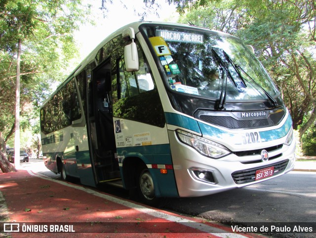 Viação Jacareí 5202 na cidade de São Roque, São Paulo, Brasil, por Vicente de Paulo Alves. ID da foto: 9514350.