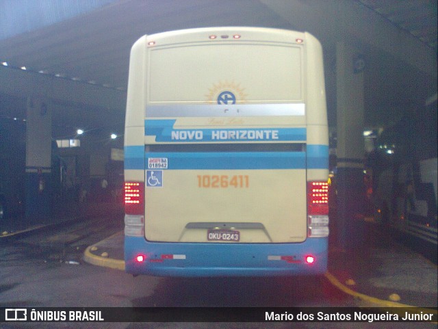 Viação Novo Horizonte 1026411 na cidade de Salvador, Bahia, Brasil, por Mario dos Santos Nogueira Junior. Número da foto: #9513114.