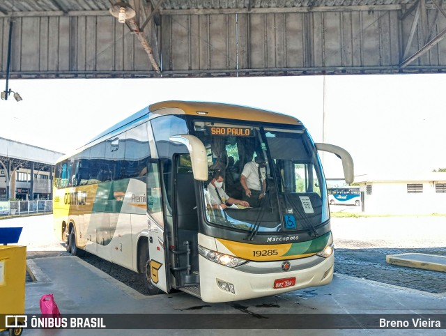 Empresa Gontijo de Transportes 19285 na cidade de Campos dos Goytacazes, Rio de Janeiro, Brasil, por Breno Vieira. Número da foto: #9436023.