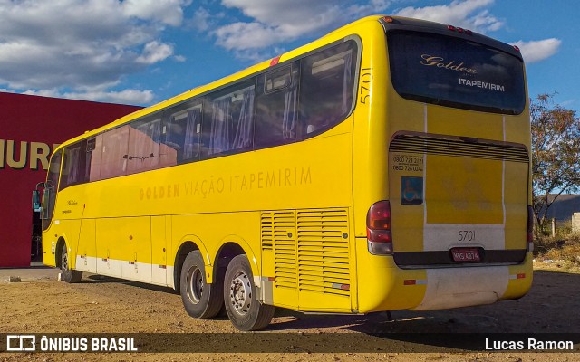 Viação Itapemirim 5701 na cidade de Serra Talhada, Pernambuco, Brasil, por Lucas Ramon. Número da foto: #9434716.