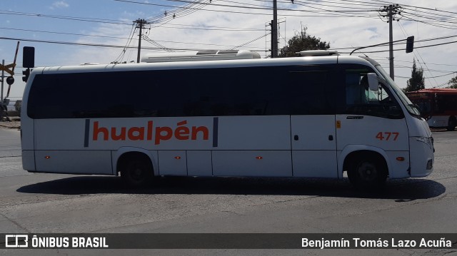 Buses Hualpén 477 na cidade de Maipú, Santiago, Metropolitana de Santiago, Chile, por Benjamín Tomás Lazo Acuña. Número da foto: #9435868.