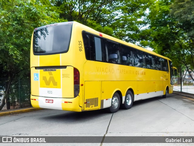 Viação Itapemirim 9535 na cidade de São Paulo, São Paulo, Brasil, por Gabriel Leal. ID da foto: 9436151.