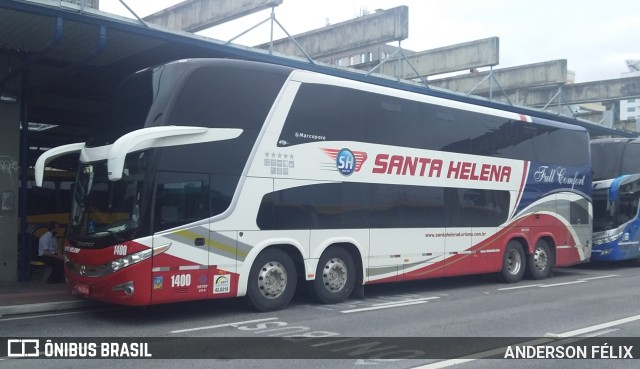 Santa Helena Turismo 1400 na cidade de Florianópolis, Santa Catarina, Brasil, por ANDERSON FÉLIX. ID da foto: 9434678.