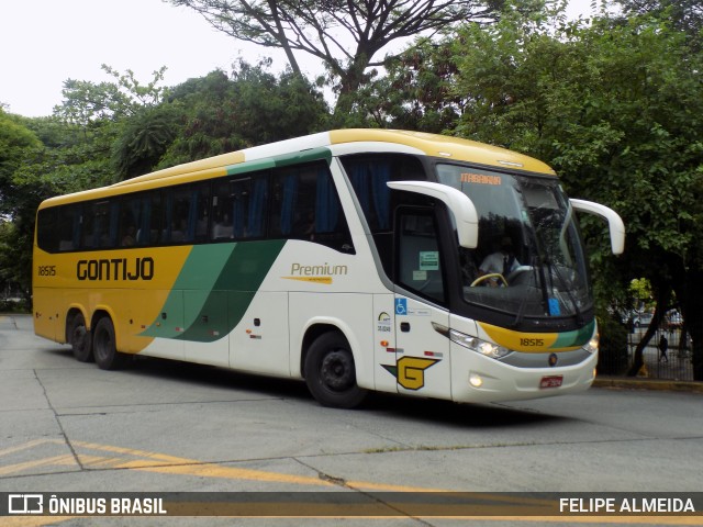 Empresa Gontijo de Transportes 18515 na cidade de São Paulo, São Paulo, Brasil, por FELIPE ALMEIDA. ID da foto: 9436738.