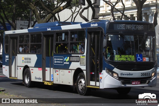 Auto Omnibus Nova Suissa 30853 na cidade de Belo Horizonte, Minas Gerais, Brasil, por Lucas Alvim. Número da foto: #9435744.