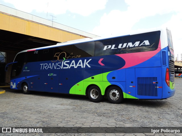 Trans Isaak Turismo 1712 na cidade de Divinópolis, Minas Gerais, Brasil, por Igor Policarpo. Número da foto: #9435472.
