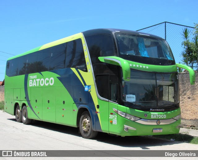 Trans Batoco Transporte e Turismo 2012 na cidade de Itaboraí, Rio de Janeiro, Brasil, por Diego Oliveira. Número da foto: #9434448.
