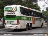 Empresa Gontijo de Transportes 21490 na cidade de São Paulo, São Paulo, Brasil, por Alexandre Figueiredo Pereira. ID da foto: :id.