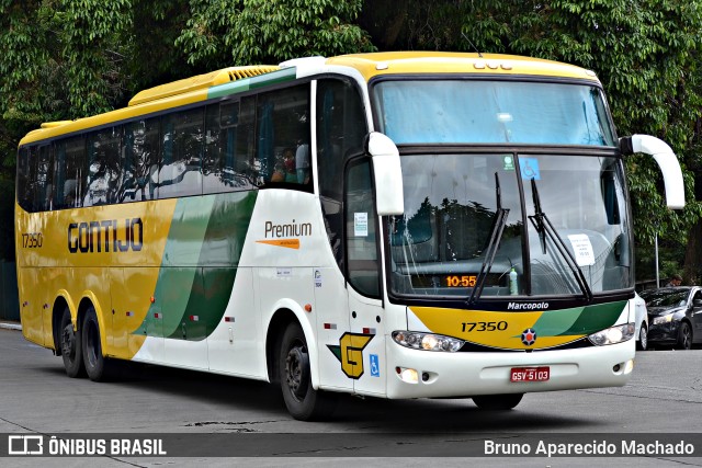 Empresa Gontijo de Transportes 17350 na cidade de São Paulo, São Paulo, Brasil, por Bruno Aparecido Machado. ID da foto: 9437897.