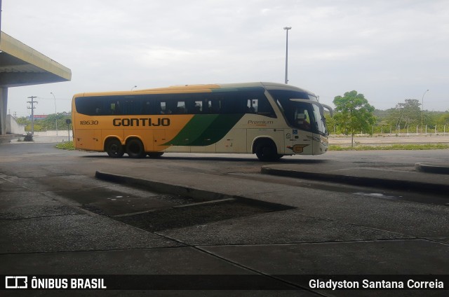 Empresa Gontijo de Transportes 18630 na cidade de Aracaju, Sergipe, Brasil, por Gladyston Santana Correia. Número da foto: #9438376.