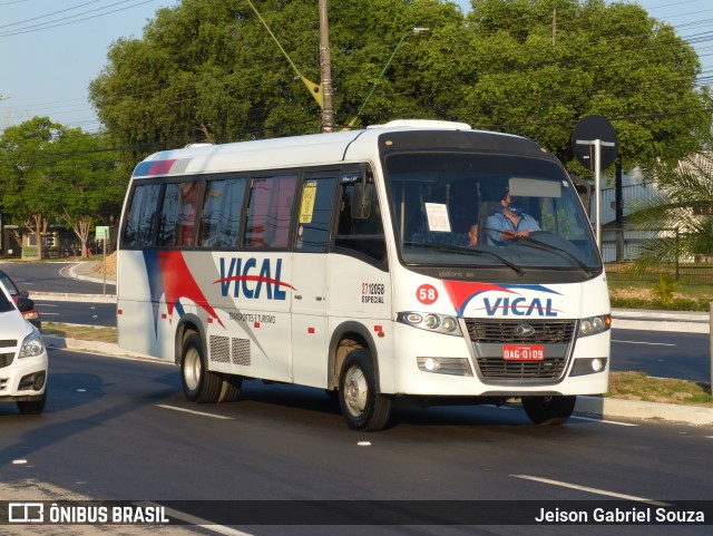 VICAL - Viação Caravelas Ltda. > Vical Tur 2712058 na cidade de Manaus, Amazonas, Brasil, por Jeison Gabriel Souza. Número da foto: #9437234.