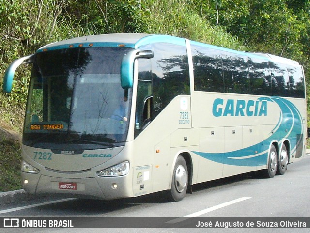 Viação Garcia 7192 na cidade de Piraí, Rio de Janeiro, Brasil, por José Augusto de Souza Oliveira. ID da foto: 9438917.