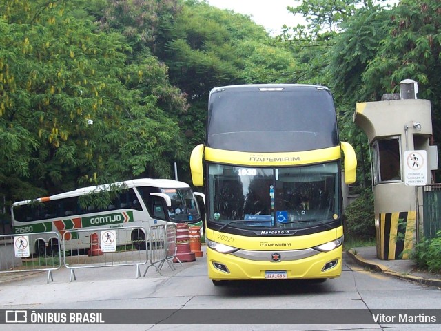 Viação Itapemirim 20021 na cidade de São Paulo, São Paulo, Brasil, por Vitor Martins. ID da foto: 9436835.