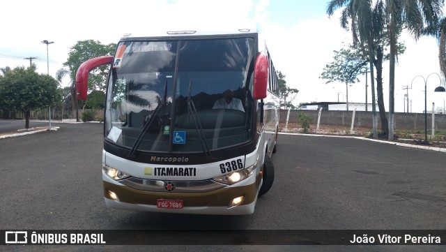 Expresso Itamarati 6386 na cidade de Estrela d`Oeste, São Paulo, Brasil, por João Vitor Pereira. Número da foto: #9439704.
