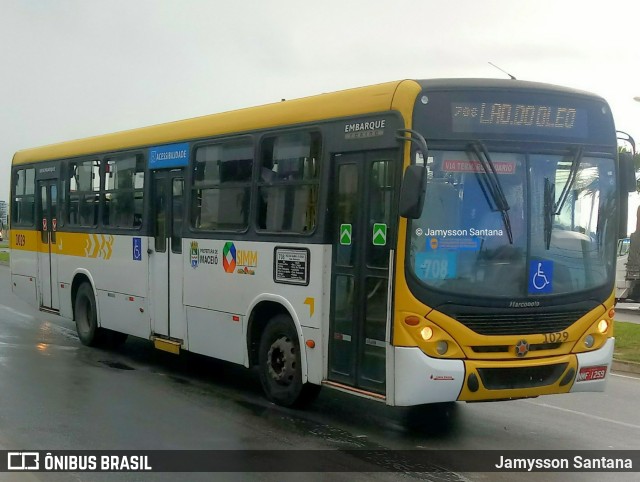 Viação Cidade de Maceió 1029 na cidade de Maceió, Alagoas, Brasil, por Jamysson Santana. Número da foto: #9439505.