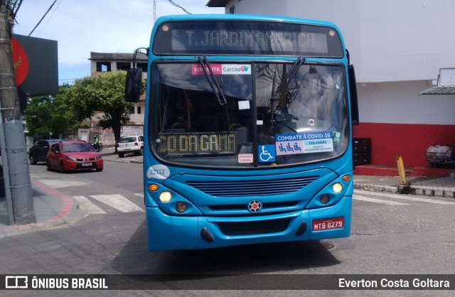Nova Transporte 22112 na cidade de Cariacica, Espírito Santo, Brasil, por Everton Costa Goltara. Número da foto: #9441288.