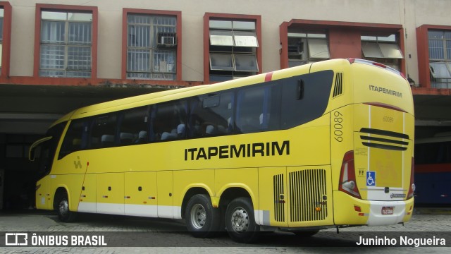 Viação Itapemirim 60089 na cidade de Governador Valadares, Minas Gerais, Brasil, por Juninho Nogueira. Número da foto: #9442807.
