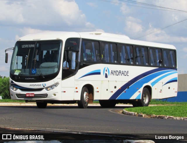 Viação Andrade 11400 na cidade de Araxá, Minas Gerais, Brasil, por Lucas Borges . ID da foto: 9442069.