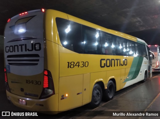 Empresa Gontijo de Transportes 18430 na cidade de Jaú, São Paulo, Brasil, por Murillo Alexandre Ramos. ID da foto: 9440911.