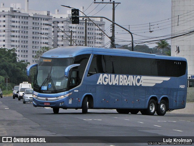 Viação Águia Branca 14007 na cidade de Juiz de Fora, Minas Gerais, Brasil, por Luiz Krolman. Número da foto: #9442512.