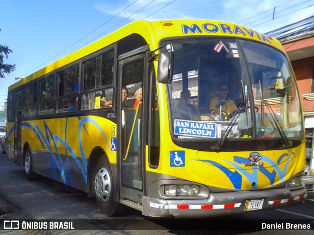 AMSA - Autotransportes Moravia 61 na cidade de San Vicente, Moravia, San José, Costa Rica, por Daniel Brenes. ID da foto: 9442116.