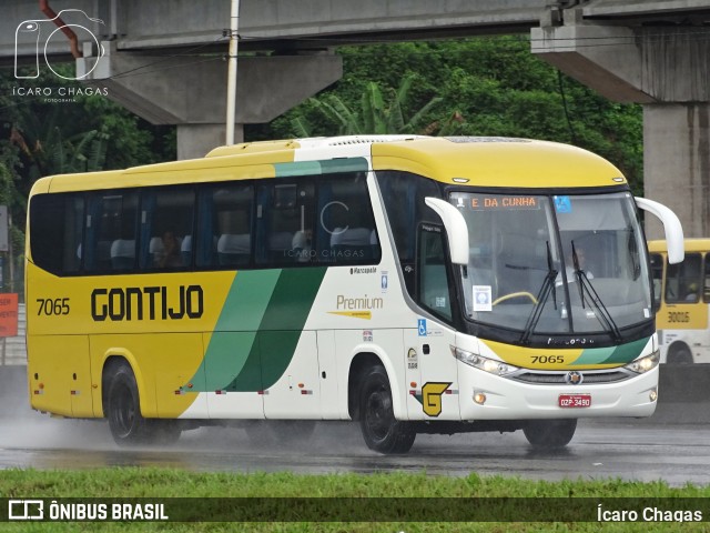 Empresa Gontijo de Transportes 7065 na cidade de Salvador, Bahia, Brasil, por Ícaro Chagas. ID da foto: 9441176.