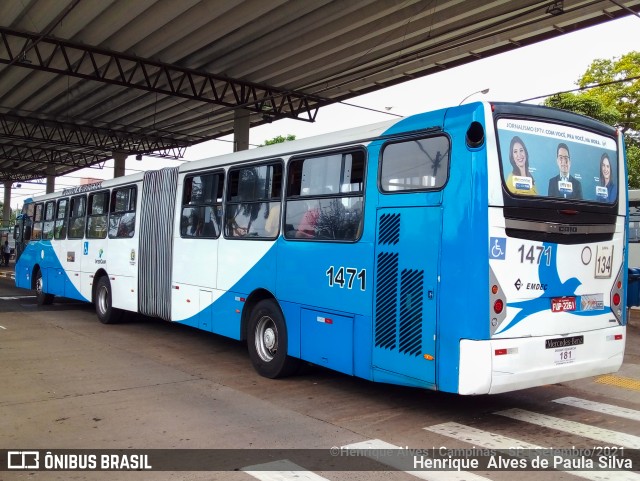 VB Transportes e Turismo 1471 na cidade de Campinas, São Paulo, Brasil, por Henrique Alves de Paula Silva. ID da foto: 9440239.