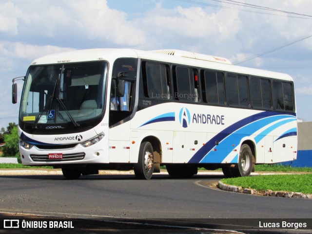 Viação Andrade 10000 na cidade de Araxá, Minas Gerais, Brasil, por Lucas Borges . ID da foto: 9442078.