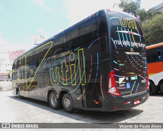 UTIL - União Transporte Interestadual de Luxo 13903 na cidade de Belo Horizonte, Minas Gerais, Brasil, por Vicente de Paulo Alves. Número da foto: #9441216.