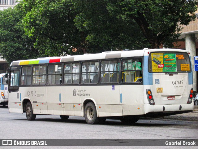 Viação Redentor C47615 na cidade de Rio de Janeiro, Rio de Janeiro, Brasil, por Gabriel Brook. ID da foto: 9440729.