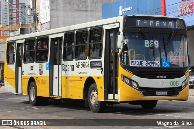 Empresa de Transportes Nova Marambaia AT-86908 na cidade de Belém, Pará, Brasil, por Wagno da  Silva. ID da foto: 9442976.