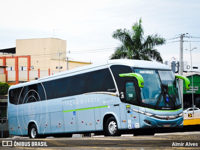 Viação Garcia 82035 na cidade de Londrina, Paraná, Brasil, por Almir Alves. ID da foto: 9442236.