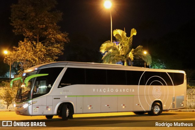 Viação Garcia 8104 na cidade de Maringá, Paraná, Brasil, por Rodrigo Matheus. Número da foto: #9442279.