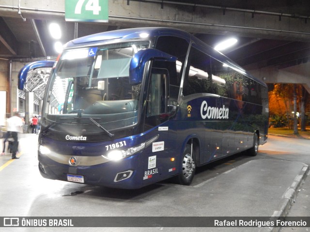 Viação Cometa 719631 na cidade de São Paulo, São Paulo, Brasil, por Rafael Rodrigues Forencio. ID da foto: 9439862.