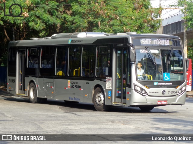 Viação Gatusa Transportes Urbanos 7 6954 na cidade de São Paulo, São Paulo, Brasil, por Leonardo Queiroz. ID da foto: 9441733.