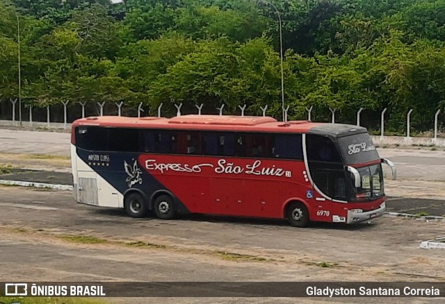 Expresso São Luiz 6970 na cidade de Aracaju, Sergipe, Brasil, por Gladyston Santana Correia. Número da foto: #9441767.
